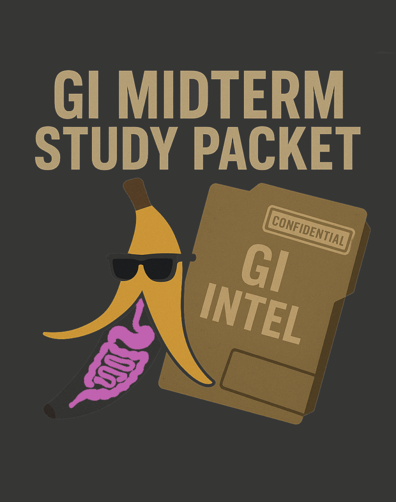 GI Midterm Study Packet