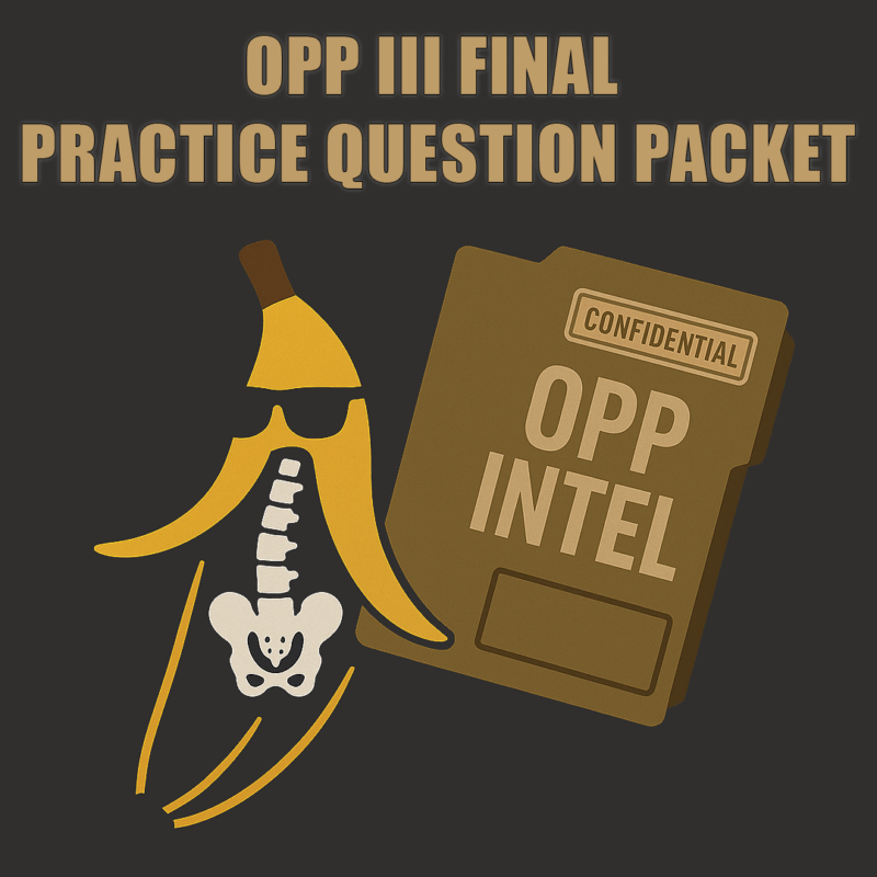 OPP III Final Question Packet